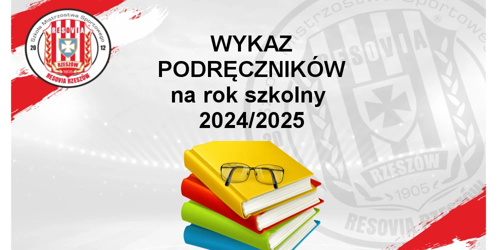 Wykaz podęczników na rok szkolny 2024/2025