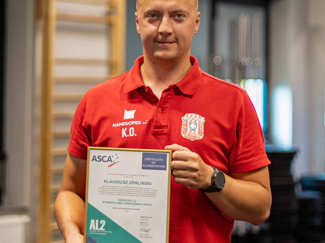 AUSTRALIJSKA MOC! Trener Opaliński z prestiżowym certyfikatem